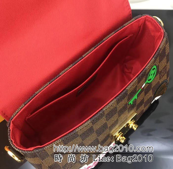 路易威登LV頂級原單N40055 肩背斜挎經典貼紙包 YDH2167